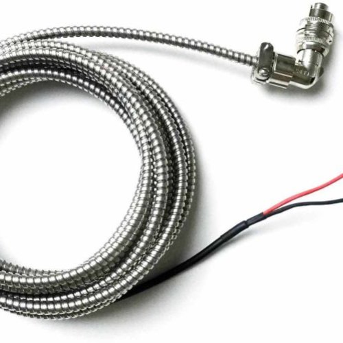 Armored Vibration Sensor Cable (Mil to Bnc) – Heavy-Duty Vibration Sensor Cable