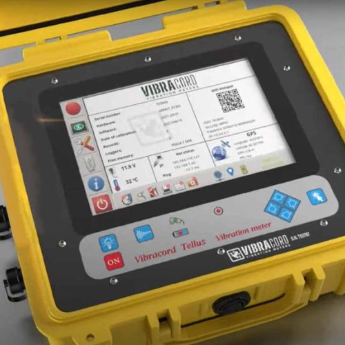 Vibracord Tellus – Blast and Ground Vibration Analyzer