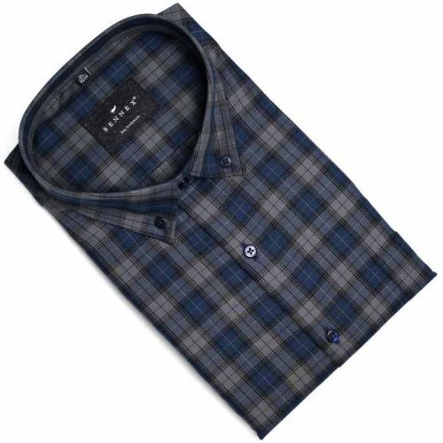 Check Cotton Regular Fit Shirt