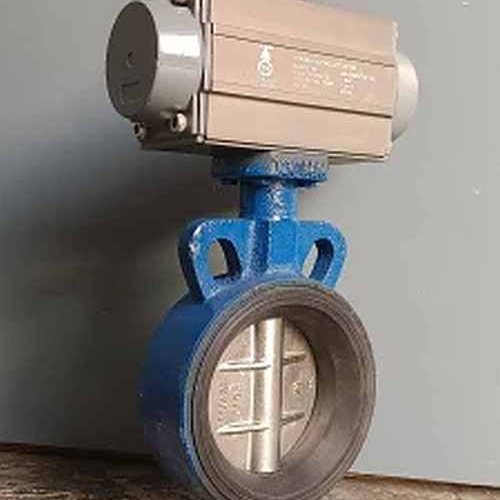 Pneumatic Actuator Butterfly Valve