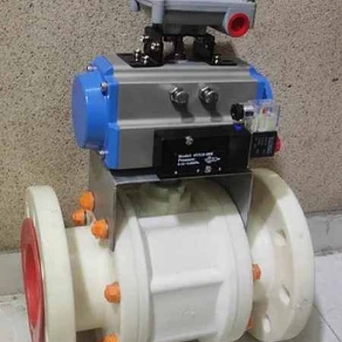 Pneumatic Polypropylene Ball Valve