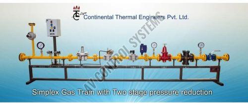 Simplex Gas Train with Two Stage Pressure Reduction