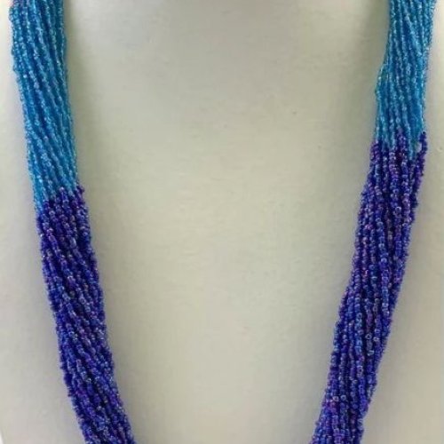 NK 11409E Multicolor Beaded Necklace
