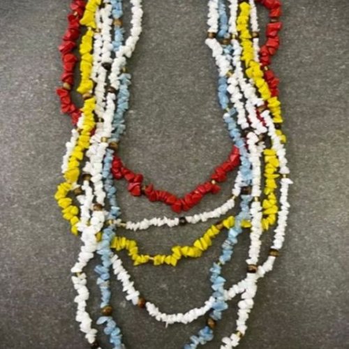 NK 9127 Multicolor Beaded Necklace