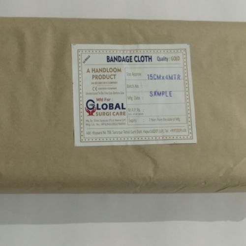 Gold Quality Bleached Gauze Rolled Bandage