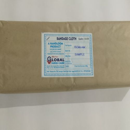 Silver Quality Handloom Rolled Gauze Bandage