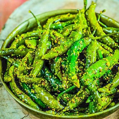 Green Chilli Pickle