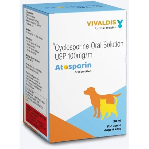 30ml Atosporin Cyclosporine 100mg Oral Solution