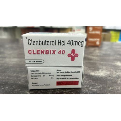 Clenbix Clenbuterol 40mcg Tablets