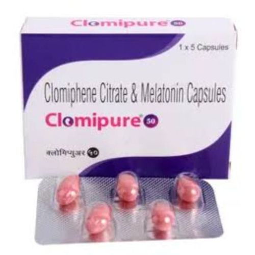 Clomipure 50mg Citrate Melatonin Capsules