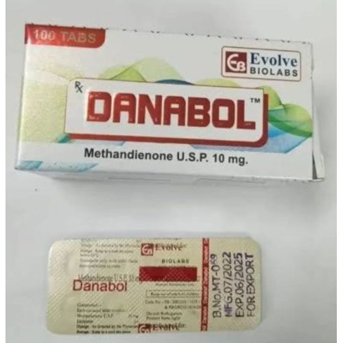 Danabol Methandienone 10mg Tablets