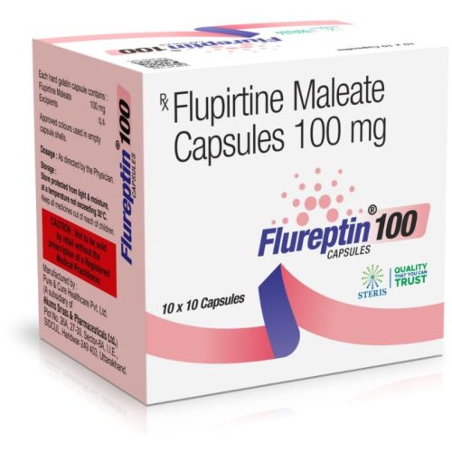 Flureptin 100mg Flupirtine Maleate Capsules