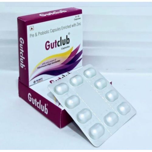 Gutclub Pre and Probiotic Zinc Capsules