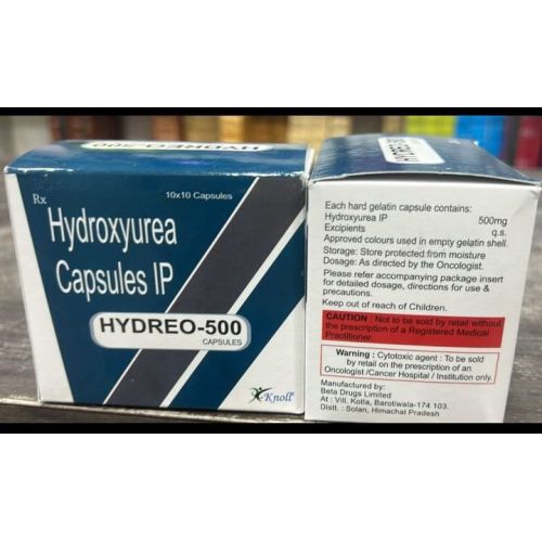 Hydreo 500mg Hydroxyurea Capsules