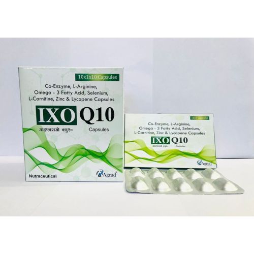 Ixo Q10 Co Enzyme Zinc Lycopene Capsules
