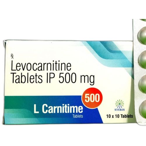 L Carnitime 500mg Levocarnitine Tablets
