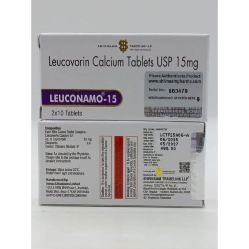 Leuconamo 15mg Calcium Tablets