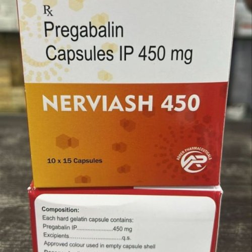 Nerviash 450mg Pregabalin Capsules