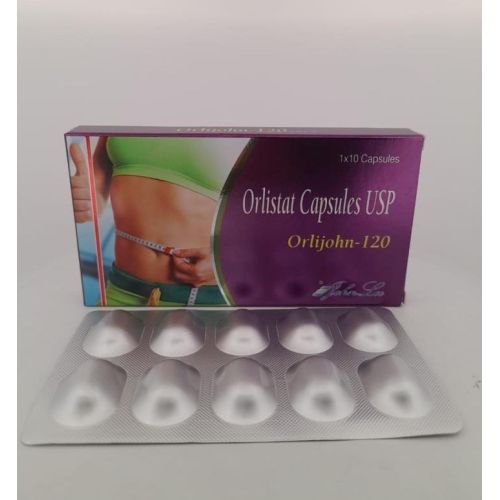 Orlijohn 120mg Orlistat Capsules