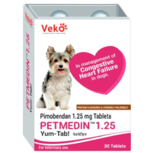 Petmedin 1.25mg Pimobendan Tablets