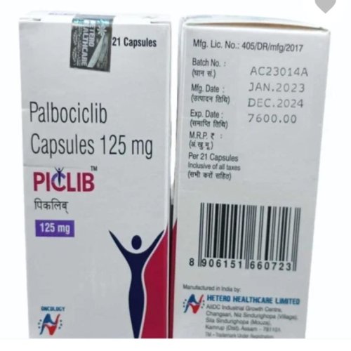 Piclib 125mg Palbociclib Capsules