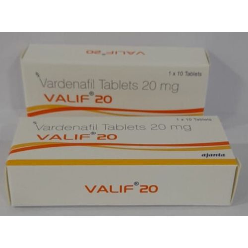 Valif 20mg Vardenafil Tablets