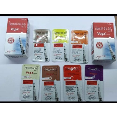 Vega Sildenafil 100mg Oral Jelly Sachet