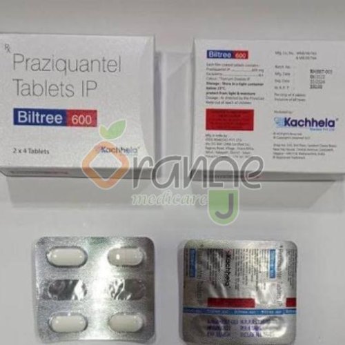 Biltree 600mg Praziquantel Tablets