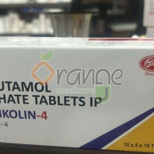 Bronkolin Salbutamol Sulphate 4mg Tablets