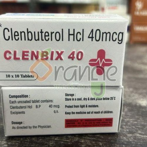 Clenbix Clenbuterol 40mcg Tablets