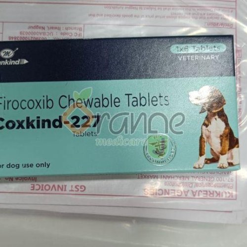 Coxkind 227mg Firocoxib Chewable  Tablets