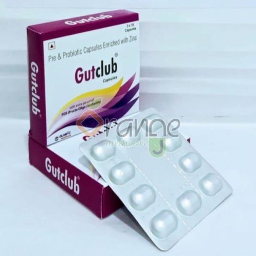 Gutclub Pre and Probiotic Zinc Capsules
