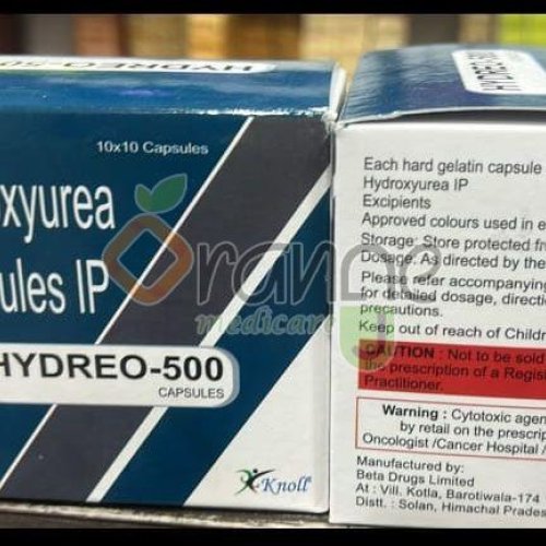 Hydreo 500mg Hydroxyurea Capsules