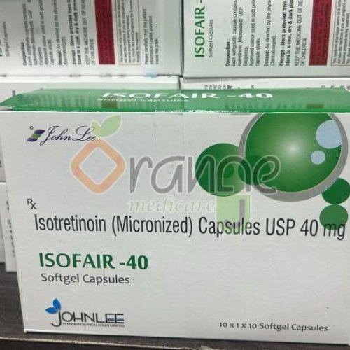 Isofair 40mg Isotretinoin Solfgel Capsules