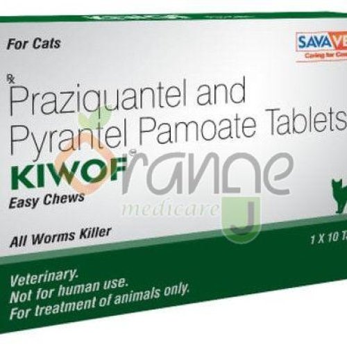Kiwof Praziquantel Pyrantel Pamoate Tablets