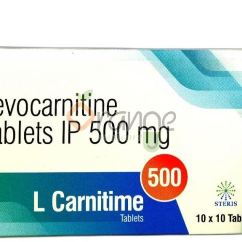 L Carnitime 500mg Levocarnitine Tablets
