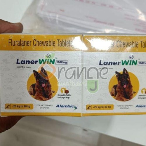 Lanerwin 1000mg Fluralaner Chewable Tablets