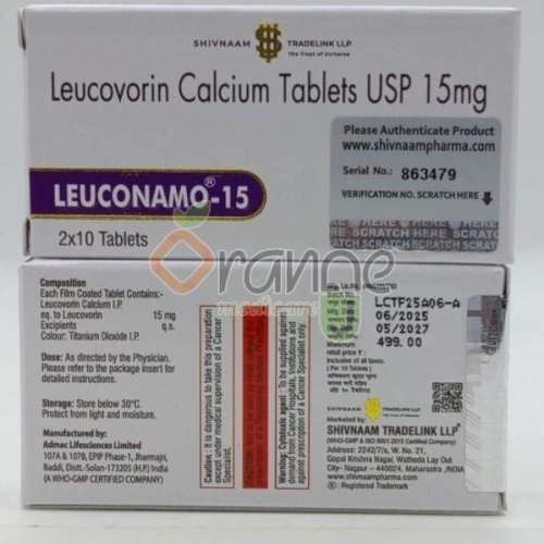 Leuconamo 15mg Calcium Tablets