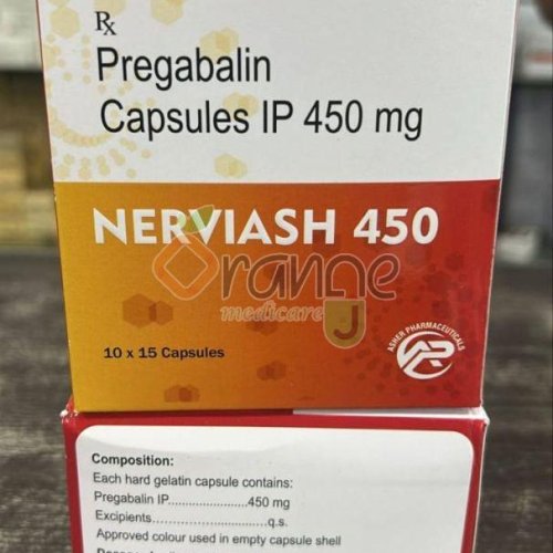 Nerviash 450mg Pregabalin Capsules