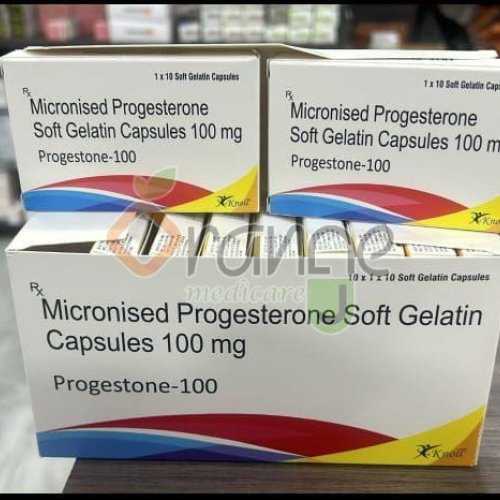 Progestone 100mg Micronised Soft Gelatin Capsules