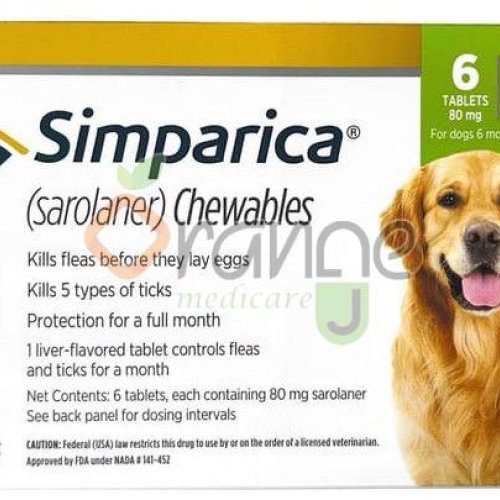 Simparica Chewable Tablets for Dog