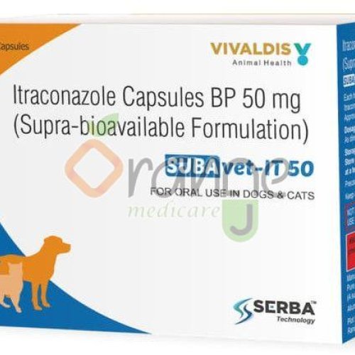 Subavet IT Itraconazole 50mg Capsules