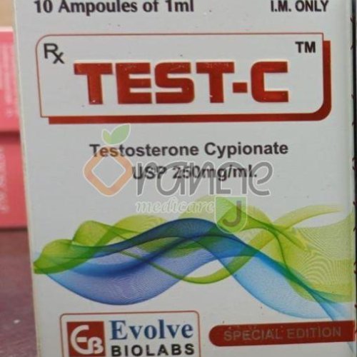 Test C 250mg Testosterone Cypionate Injection