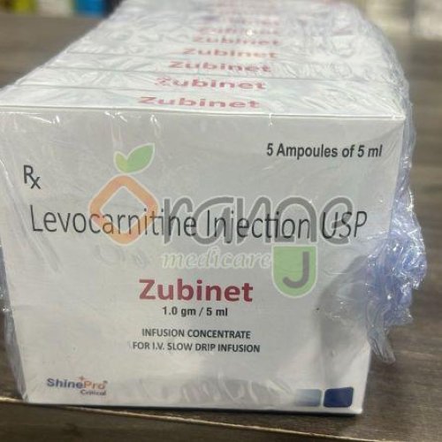 Zubinet Levocarnitine Injection
