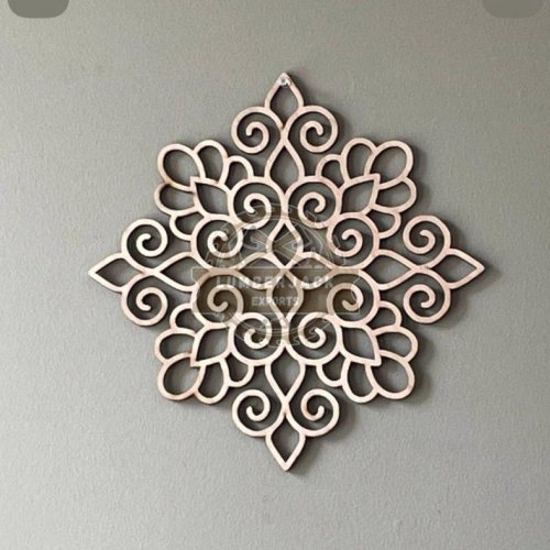 Decorative MDF Spiral Petal Diamond Wall Panel