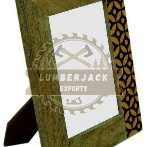 Home Decor Mango Wood Tabletop Designer Photo Frame