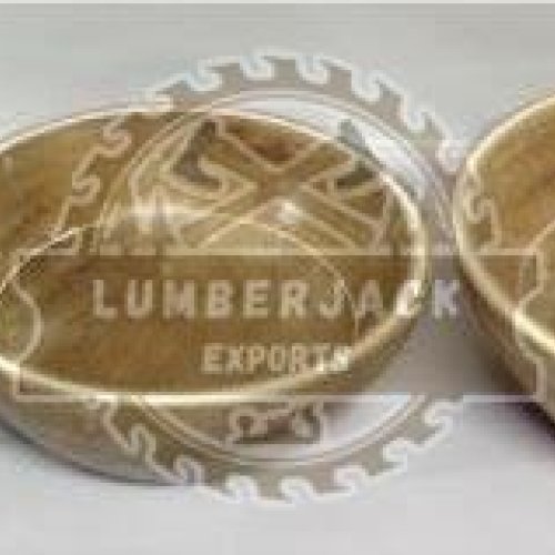 Natural Grain Mango Wood Bowl Trio Set