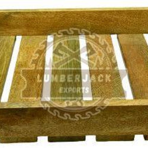 Rustic Wooden Serving Tray