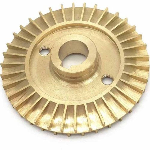 Golden Brass Water Pump Impeller