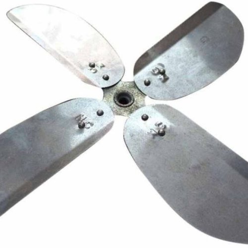 Metallic Stainless Steel Fan Blade